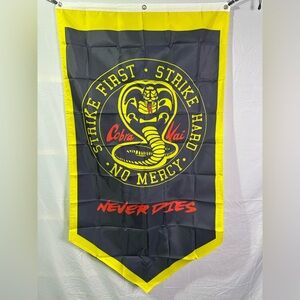 Cobra Kai Banner Flag 50”x30”